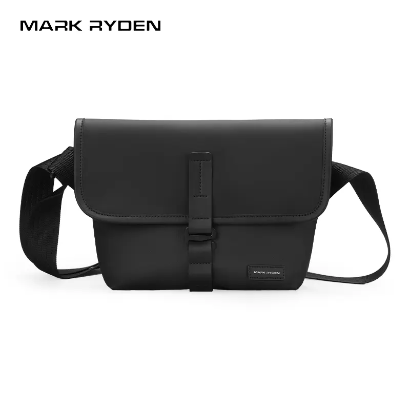 MARK RYDEN single-shoulder crossbody bag, postman bag, small backpack for outdoor travel, large capacity, water-repellent fabric, fashionable and casual, individual and simple, festival gift