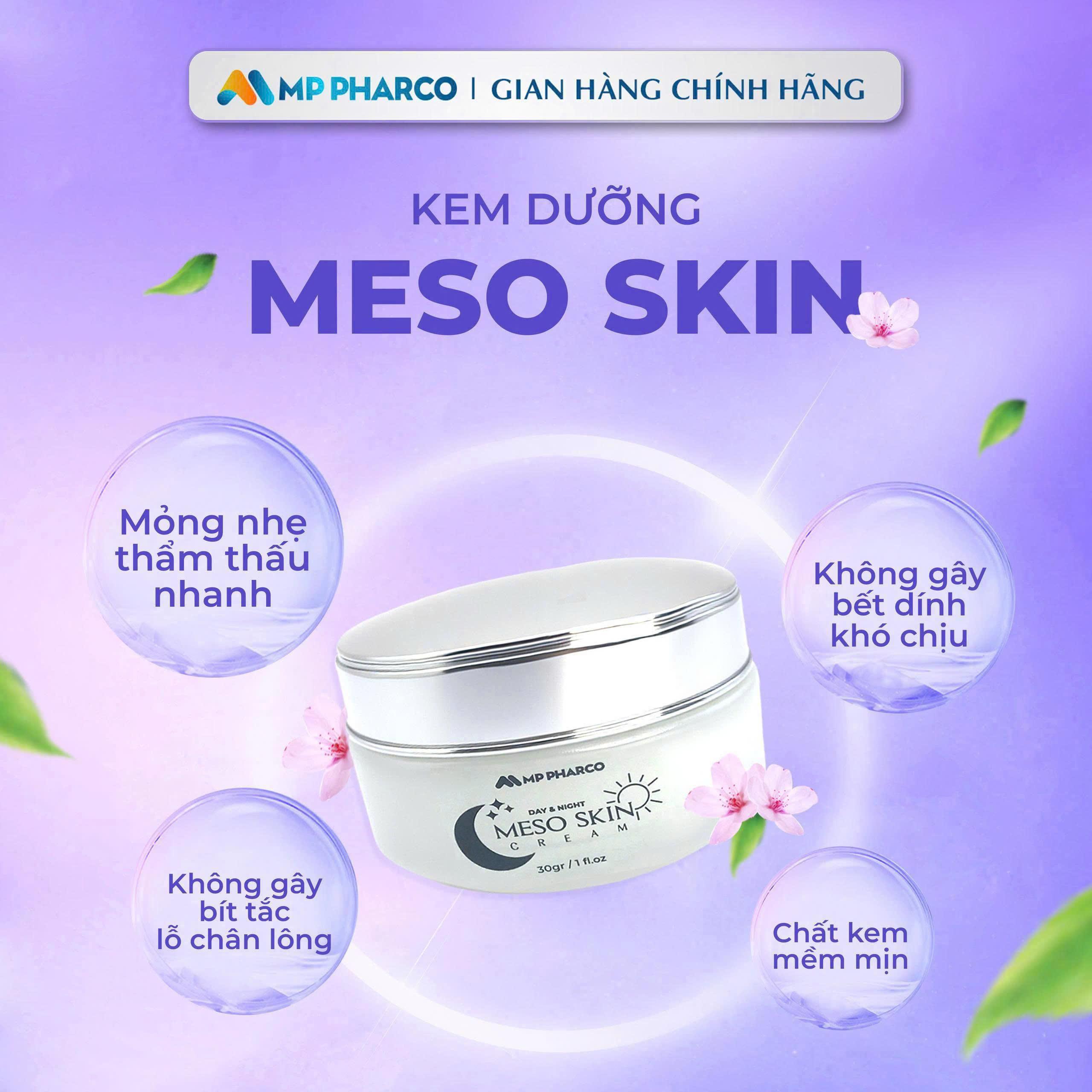 K60a Combo Kem Meso và Serum Hydra 30ml hỗ trợ dưỡng ẩm giúp da mềm mại sáng hồng tự nhiên - Làm Đẹp Da Skincare Women Nữ