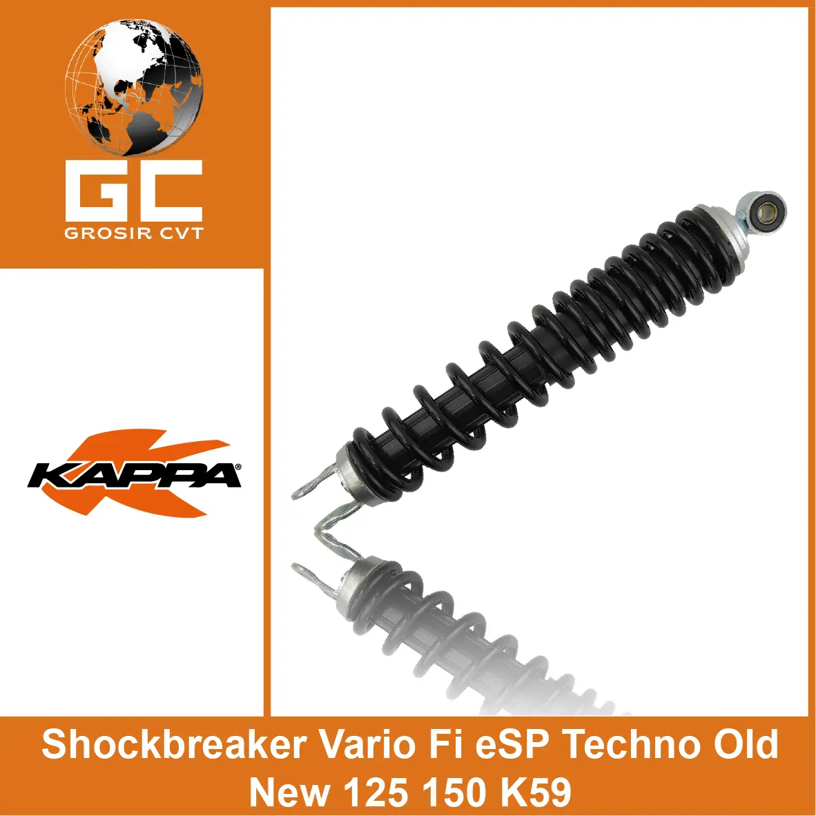 Shock Shockbreaker Sok Belakang Vario Beat Scoopy Spacy Karbu Fi eSP POP Street Old New LED 110 125 150 Kappa
