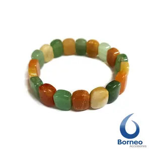 Gelang Batu Ruby Tanzania Oval Kuku