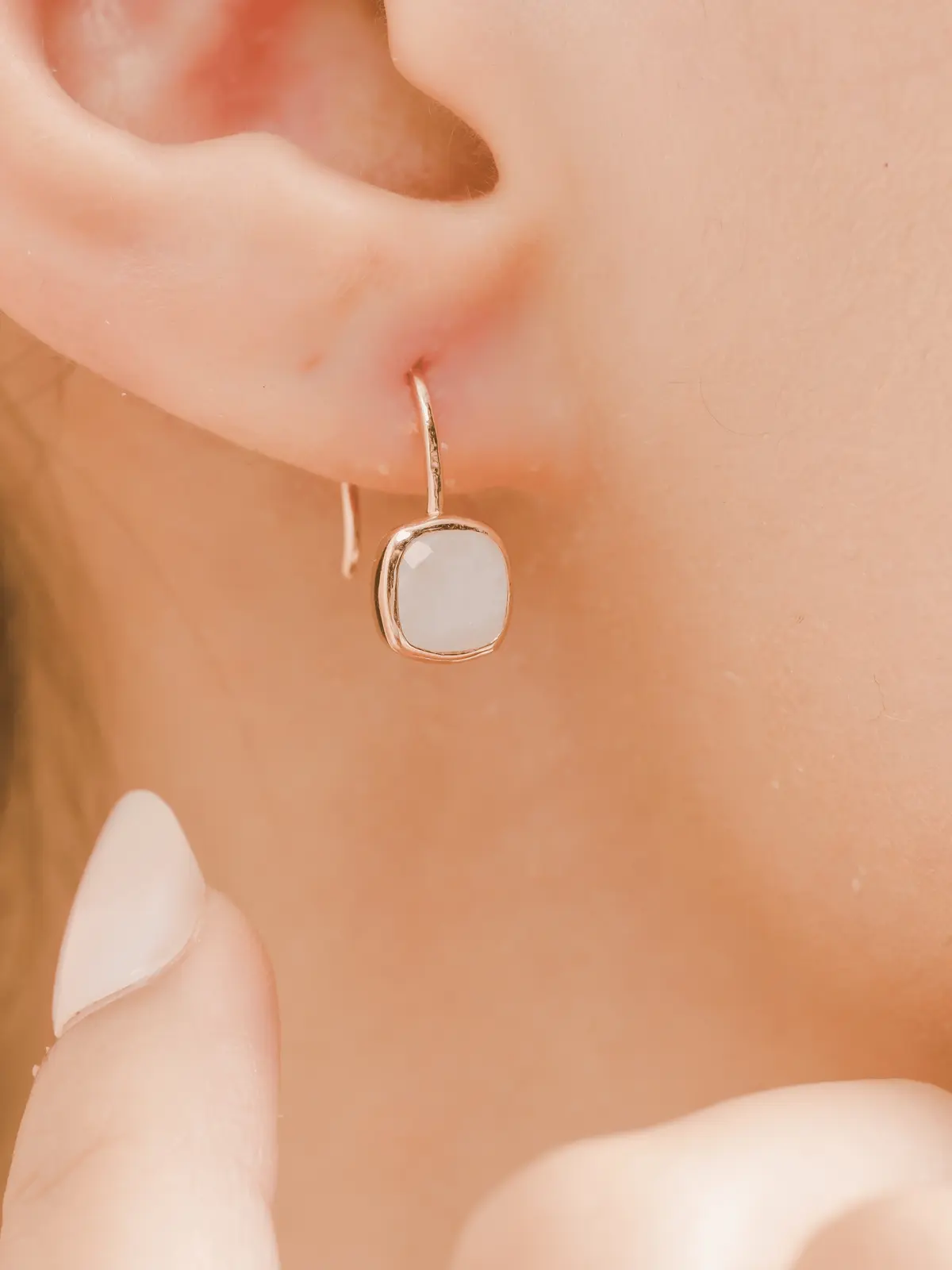 Pamela Earrings - Natural Gemstones