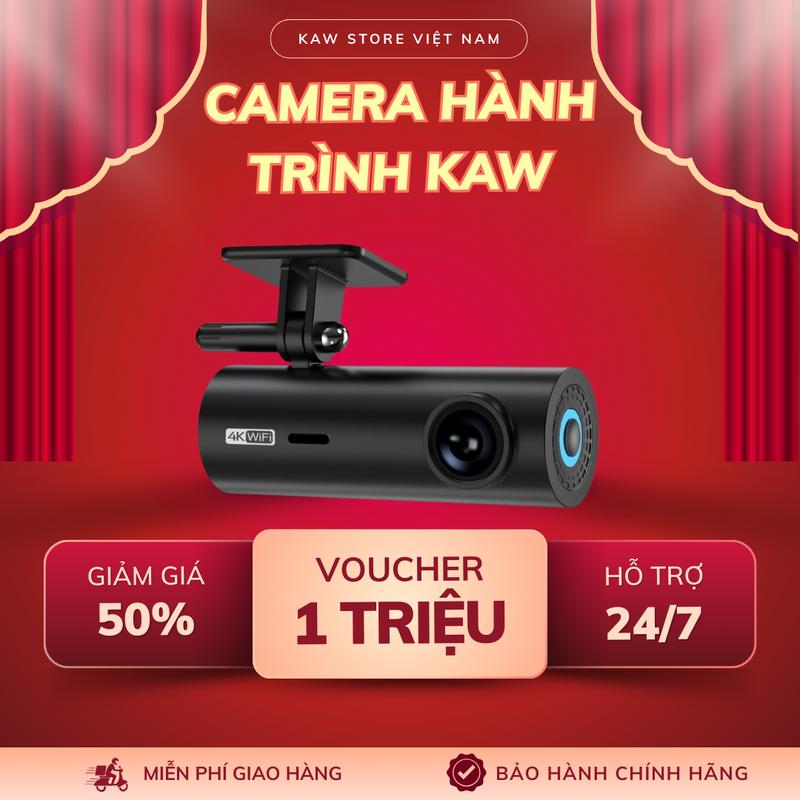 Camera Hành Trình Ô Tô 4K Ultra HD Cam Rộng Siêu Nét Kiểm Soát Và Theo Dõi Dễ Dàng Qua App