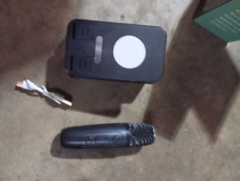 Product Review of Adjustable Mobile Phone Holder with Powerful Sound Bluetooth Speaker With microphone Small portable from e**o 0
