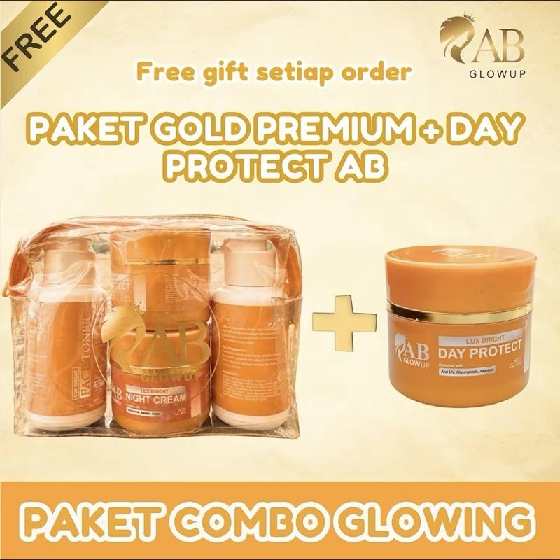 Bundling AB glow ( paket skincare + day cream satuan )