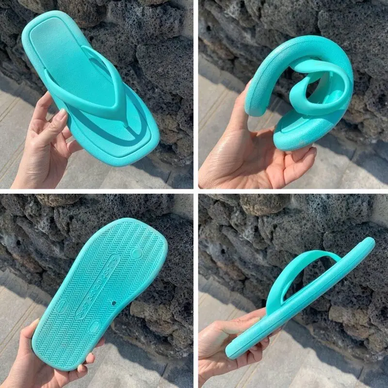 BOS0058 Sandal Jepit Unisex Flip Flop Sendal Jepit Korea Pria Wanita 4