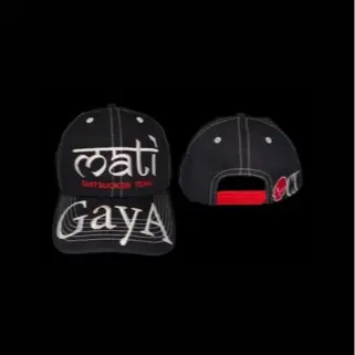 ConflictJELEK Putih Diatas Hitam Cap