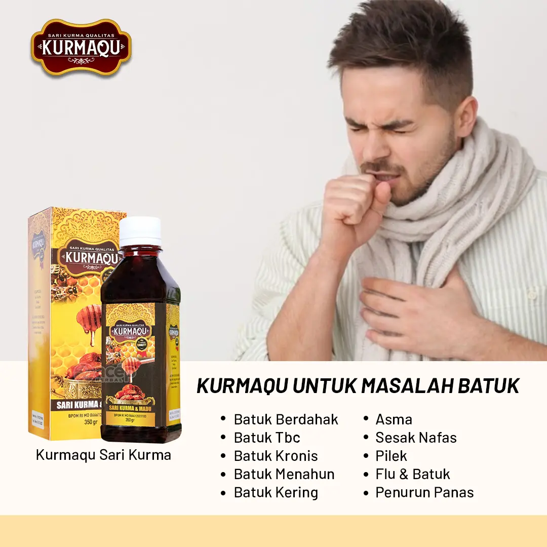 KurmaQu Herbal Untuk Masalah Btuk