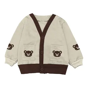 MECUKIDS Cardigan Anak Perempuan Laki Laki Usia 4 5 6 7 8 9 10 11 12 Tahun Cardi Anak daily regular fit Fashion