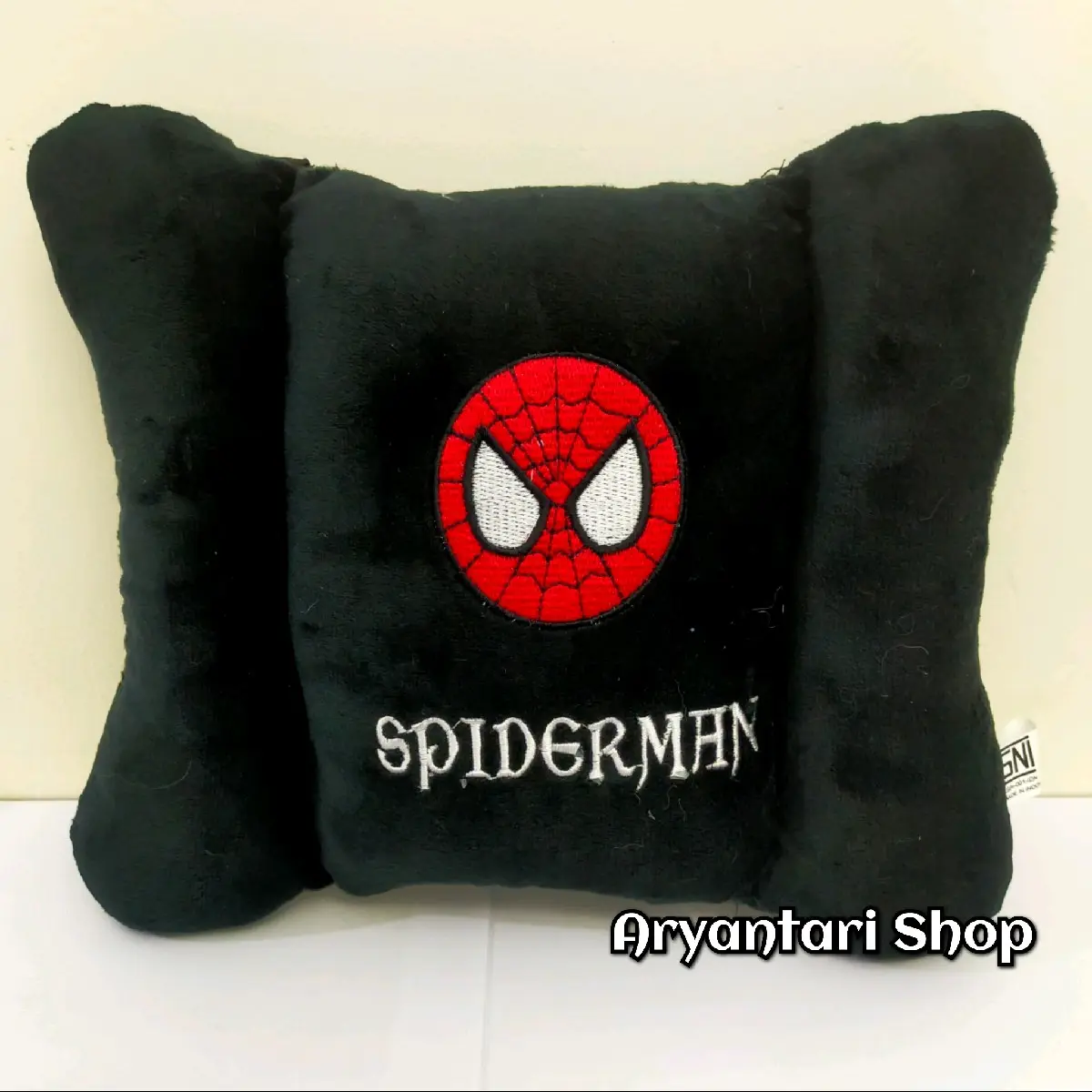 Bantal Stang Motor Matic Karakter Spiderman Kotak