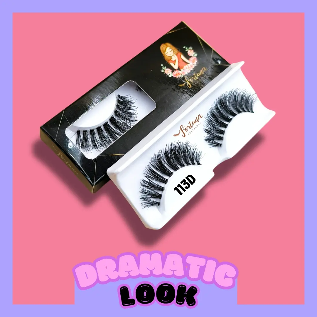 Bulumata Palsu 3D Tebal dan Lentik Kode 113d Eyelash