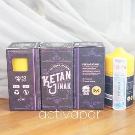 Jual Ketan Jinak 9mg Protein Jantan 60ml Liquid Vape Ketan Hitam Santan -  Kota Administrasi Jakarta Barat - Activapor | Tokopedia