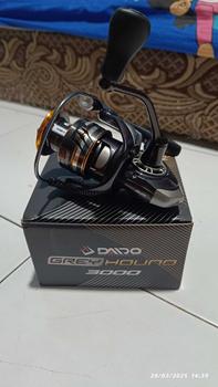 Product Review of Daido - Reel Grey Hound Waterproof 7.0 Power Handle - Reel Pancing from r**i w** 1