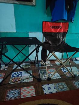 Product Review of [HITAM] Speeds Meja Kursi Camping Perlengkapan Berkemah Outdoor Family Seru Bahan Oxford Furnitur Berkemah Camping Furniture Indonesia 031-19 from b**g d**o 0