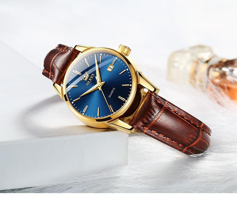 Product Introduction of OLEVS #6898 Fashion Casual Women Quartz Watch Waterproof Watch Top Brand Luxury Simple Business Sports Wristwatches For Ladies Girls Students Female Gift 19
