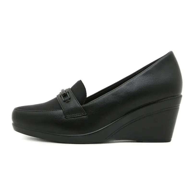 Bozka sepatu wanita pansus MT30 full busa wedges 6cm Shoes Heels 3