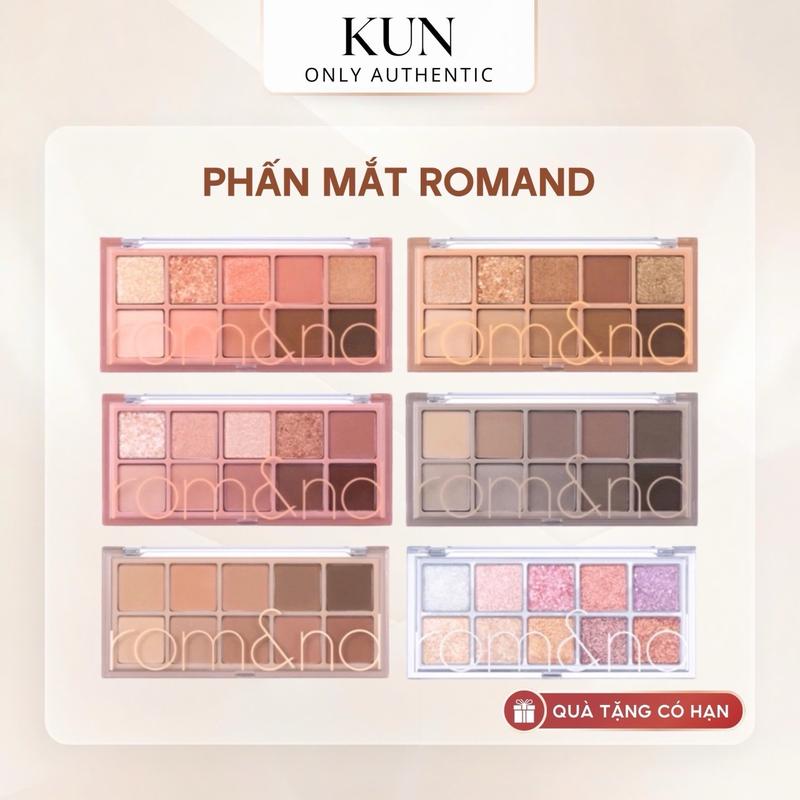 Bảng mắt Romand Better Than Eye Palette 10 ô Phấn Mắt Trang Điểm Cosmetic Mỹ Phẩm Nhũ Mắt Bảng Phấn Mắt Eyeshadow