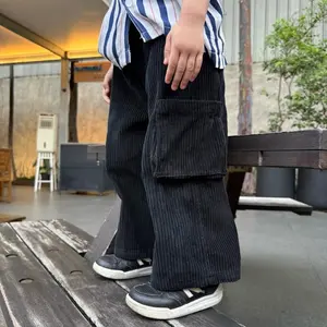 Kikoleya Cargo pants in wash vintage Celana Fashion