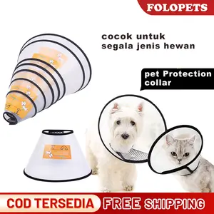 FOLOPETS Kerah Pelindung untuk Kucing - Penutup Pelindung Nyaman & Aman! (Desain Praktis, Cocok untuk Pemulihan Pasca Operasi atau Luka, Bahan Lembut & Ringan)【Diskon Ongkos Kirim Jabodetabek】