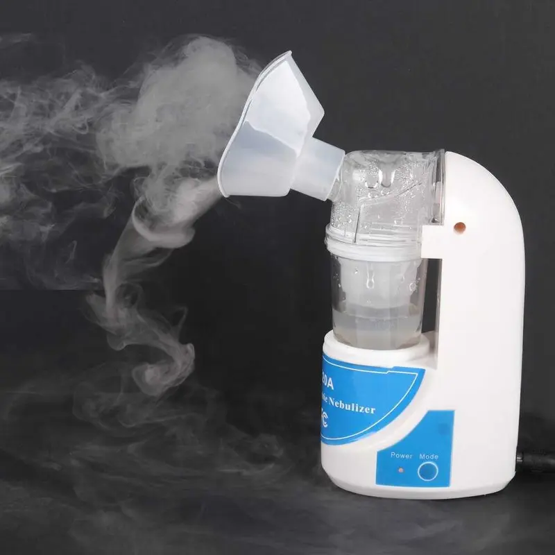 Taff Omicron Inhaler Nebulizer Anak Lansia Alat kesehatan Terapi Pernafasan Ultrasonic / Nebulizer Omicron MESH Portable Ultrasonic Alat Bantu Uap 4