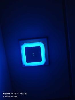 Product Review of Lampu tidur night/Sleep Mini lamp dekorasi hias kotak LED otomatis sensor cahaya Kamar from s**e 3