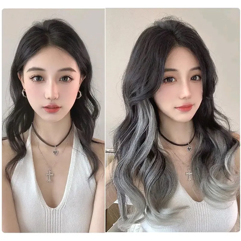 hairclip curly ombre hairclip lurus ombre hair clip ombre keriting hair clip ombre lurua 5