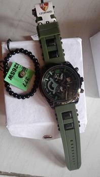 Product Review of LEOPARD A7 Jam Tangan Pria Original Strap Rubber Tanggal Aktif Waterproof Watches Analog from B**k j**y 0