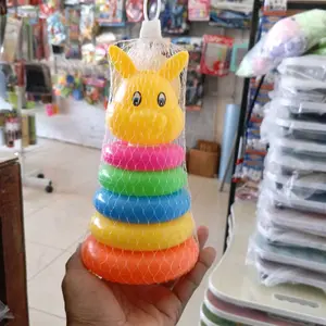 (BISA COD) PROMO Mainan Anak Ring Donat 5 Susun Multi Warna / Mainan Edukasi Anak / Mainan Anak Laki Laki / Mainan Anak Perempuan SNI Murah