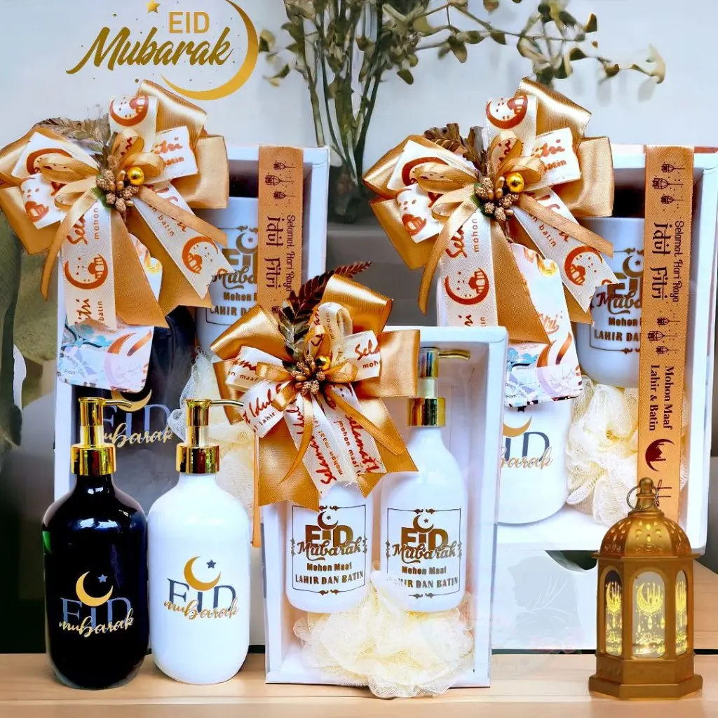 READY ! Hampers Lebaran 2024 Botol Refill Aesthetic ISI 2 Botol