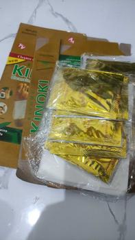 Product Review of PRomo Paket 5 Box isi 50 pcs koyo kinoki Gold Detox foot pads menyerap racun dalam tubuh from y**i l**a 0