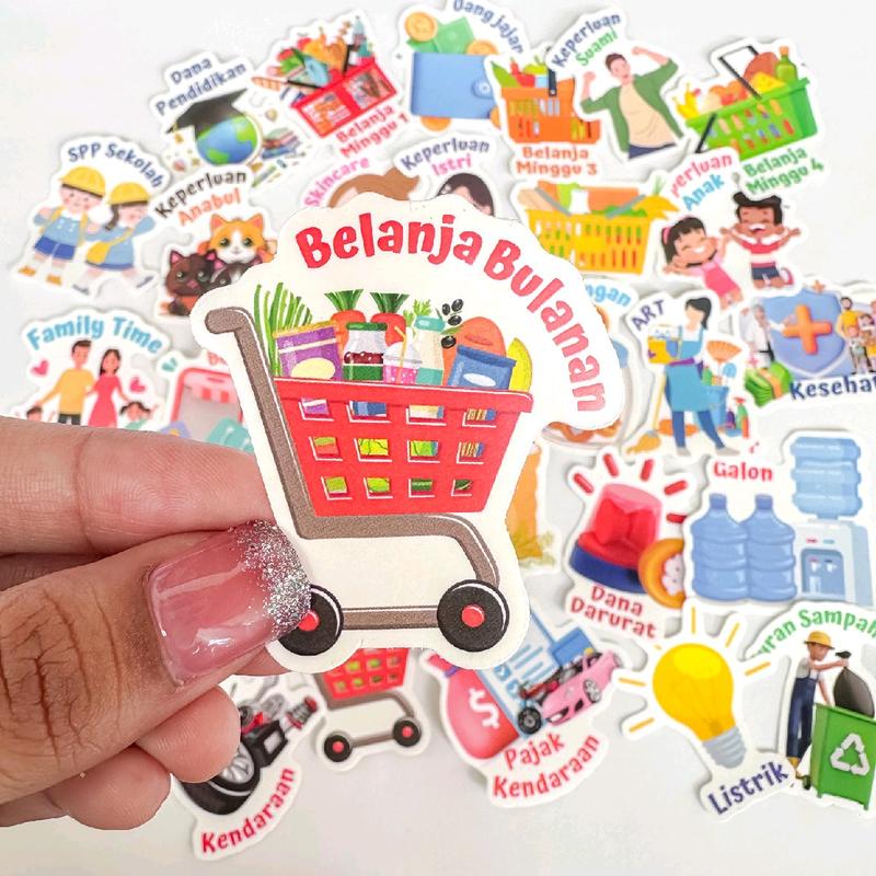 STIKER BUDGETING LUCU UNTUK MENGATUR KEUANGAN 5