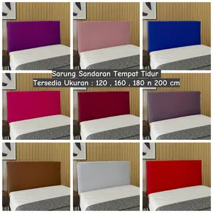 Sarung sandaran kasur stretch / Penutup sandaran / Cover headboard elastis