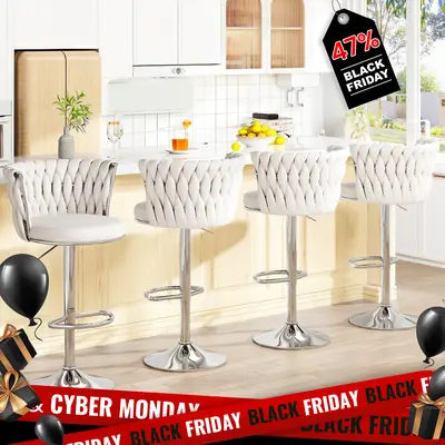 Selected Bar Stools 6 Set TikTok Shop