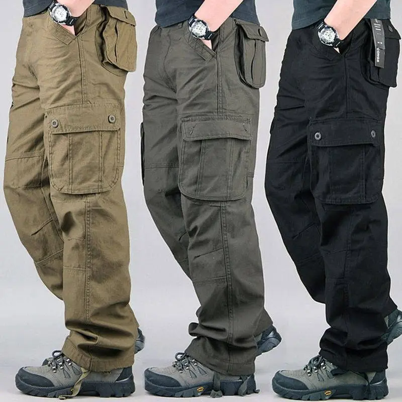 ✨✨Mens 6pocket work cargo pants/premium quality/ready stock (new).