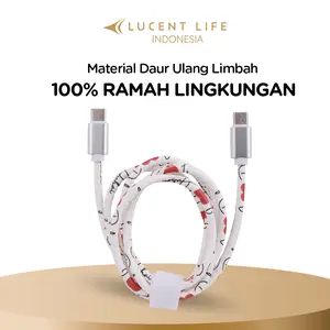 CHARGING CABLE USB-C to USB-C 1M - Silicone Cable