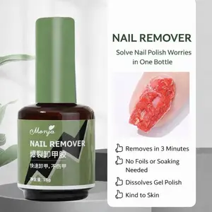 Monja Nail Remover Professional Soak Off Kutek Gel 15ml