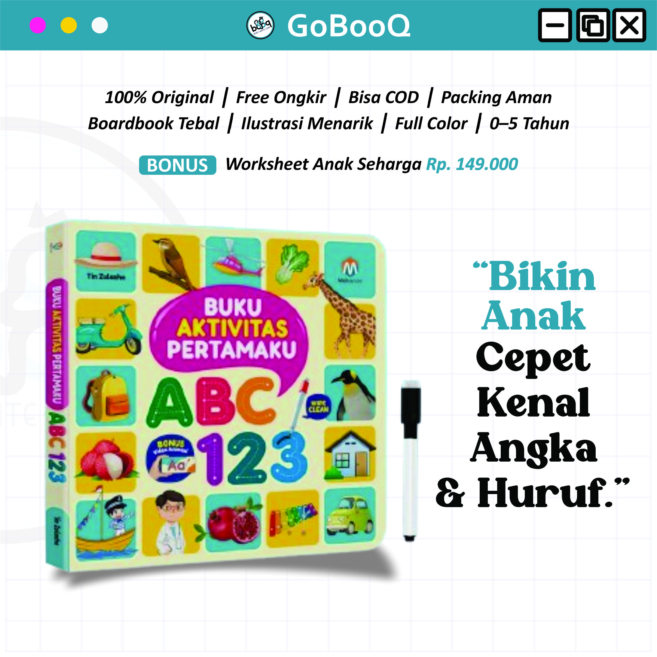 Aktivitas Pertamaku ABC 123