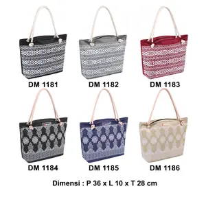 Zeintin - tas tote bag bahan nylon motif estetic selempang bahu wanita Setrip Totebag