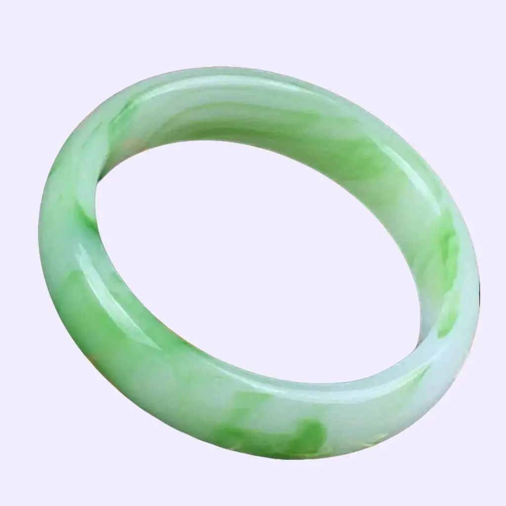 COD Gelang Batu Giok Natural Emerald Gelang batu giok asli cina/Gelang Batu Giok Natural Emerald untuk Hadiah PRIA/Wanita