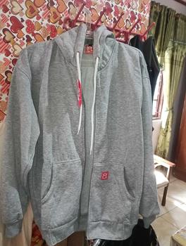 Product Review of Jaket Jumbo Pria Wanita Big Size Cowok Cewek Oversize XL XXL XXXL XXXXL XXXXXL Ld 120 130 140 Hoodie Zipper Polos Distro Tebal Murah Premium Terbaru from a**r 2