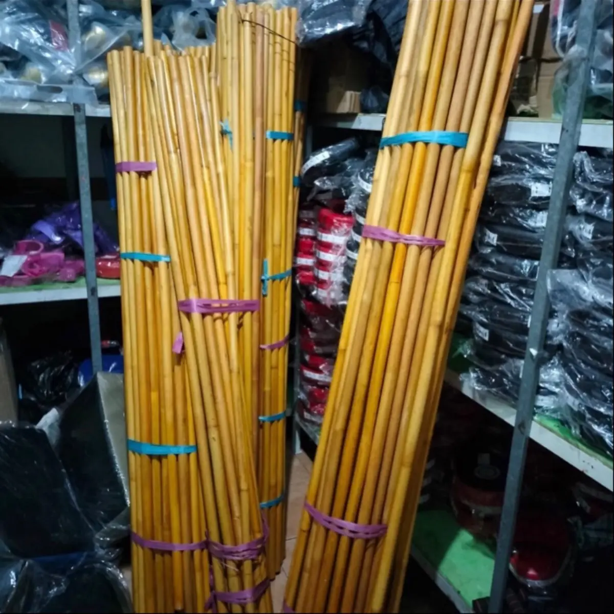 Toya Rotan tongkat rotan 1 KG BISA ISI 4 toyak rotan standart Beladiri pencak silat dan Wushu + sarung toya