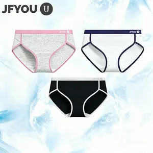 JFYOU 3Pcs Celana Dalam Wanita Bahan Katun Bambu Fit to M - XXL CD JUMBO Soft Panties