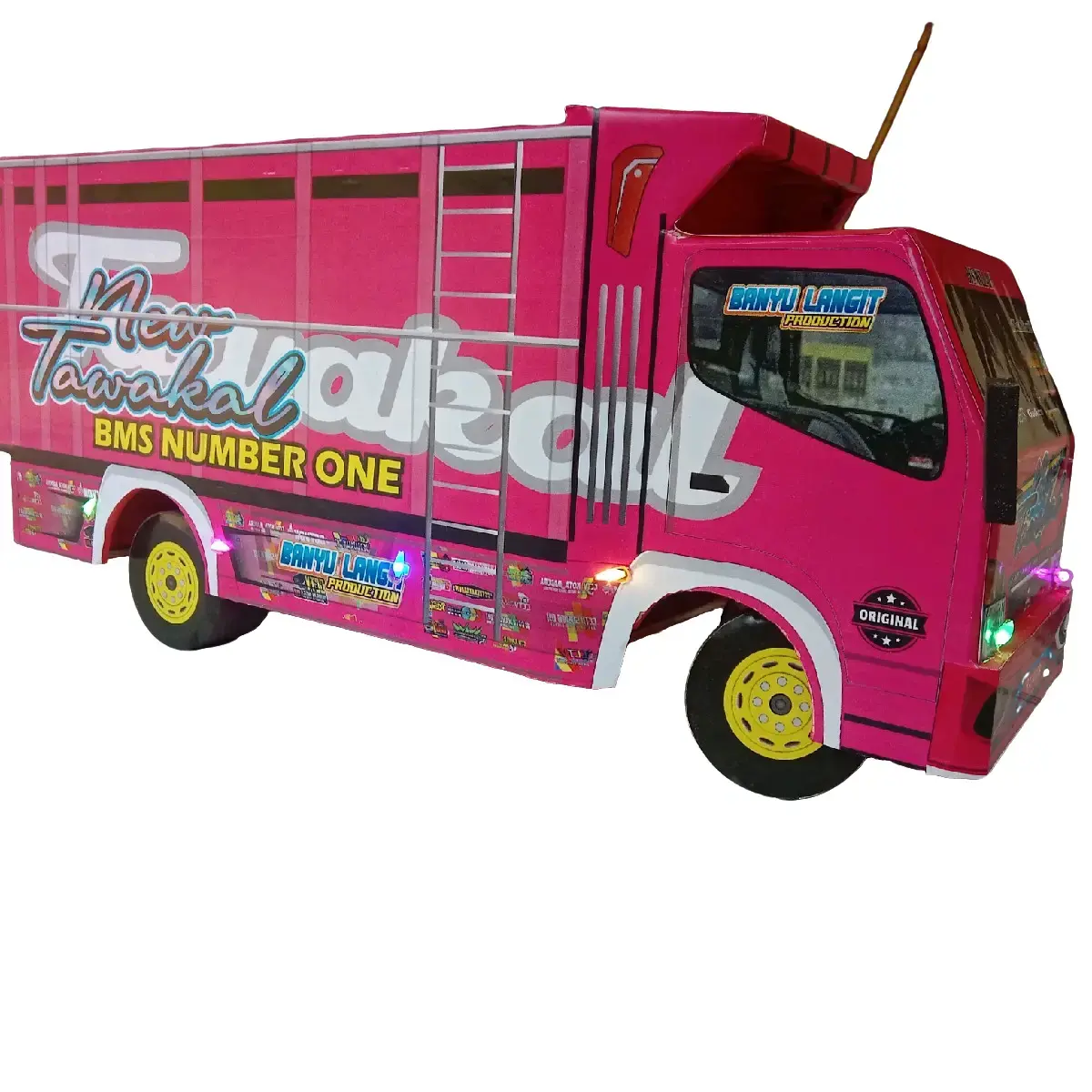 miniatur truk oleng murah full lampu Toys Mainan Hadiah