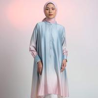 Gambar [DAUKY] New Arrival Long Tunik Wanita Ombre Series L TUNIC BASIC OMBRE - Beige, S dari Dauky Fashion Kota Bandung 1 Tokopedia