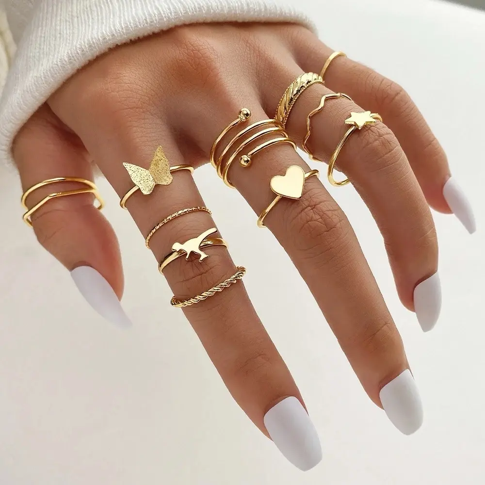 Cincin Xuping Model Terbaru Anti Karat - Model Terbaru - Rings Gold