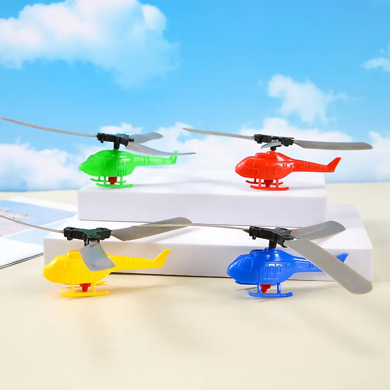 1/3Pcs Dragonfly Handle Pull Helicopter Children's Outdoor Games Sports Toys for Boys Girls Games for Kids  Summer Toys