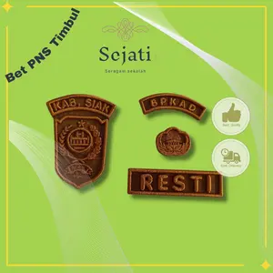 Seragam Sejati Collection - Bet Timbul Atribut Baju Dinas PNS PEMDA ASN Bedge Bordir Timbul