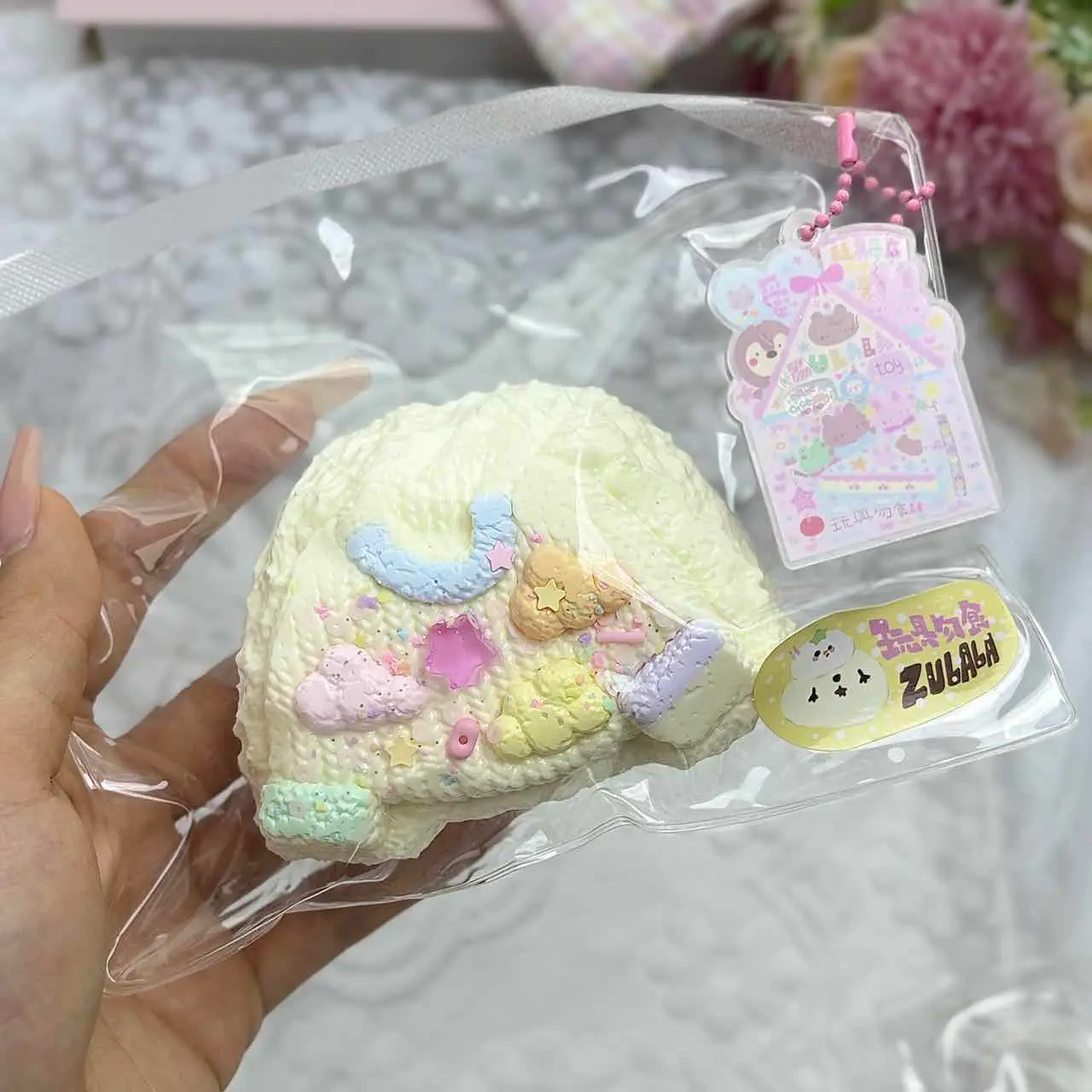Zulala 1-36 ケーキ型 スクイーズおもちゃ ストレス解消用おもちゃ