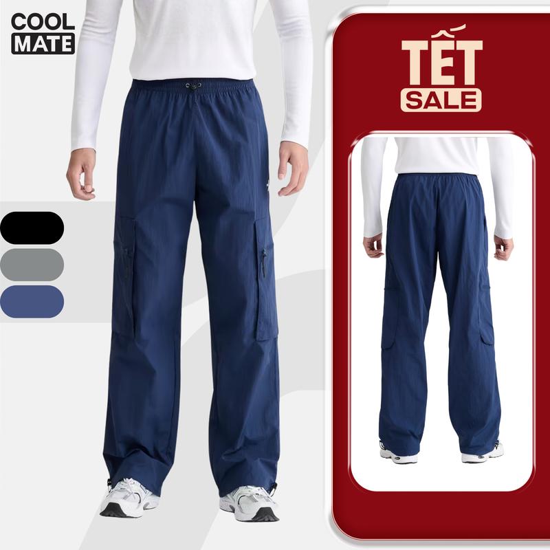 NEW Quần dài nam Track Pants Windbreaker Cargo Siêu nhẹ Chống gió - FW25 - Coolmate