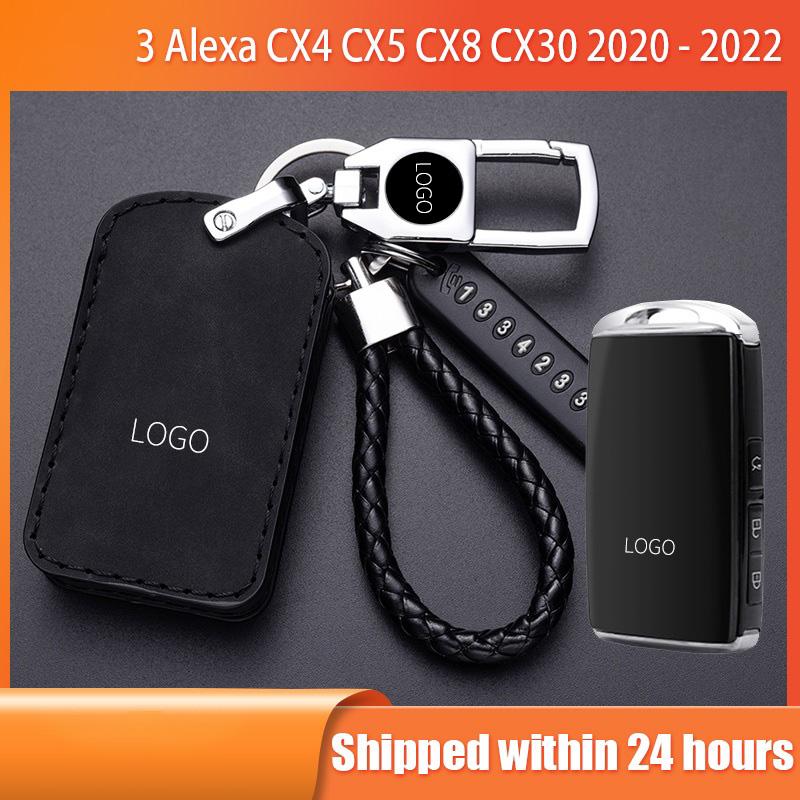Bọc Chìa Khoá For Mazda brand 3 All New CX5 2023 Alexa Mazda 2 2024 CX4 CX5 CX8 CX30 2020 - 2022 Móc Chìa Khóa