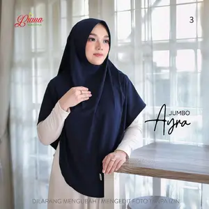 AYRA syrai _Jumbo_ hijab instan Muslim Mewah